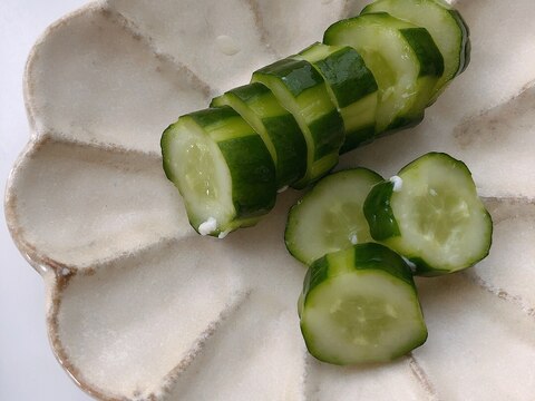 簡単!胡瓜の塩麹漬け